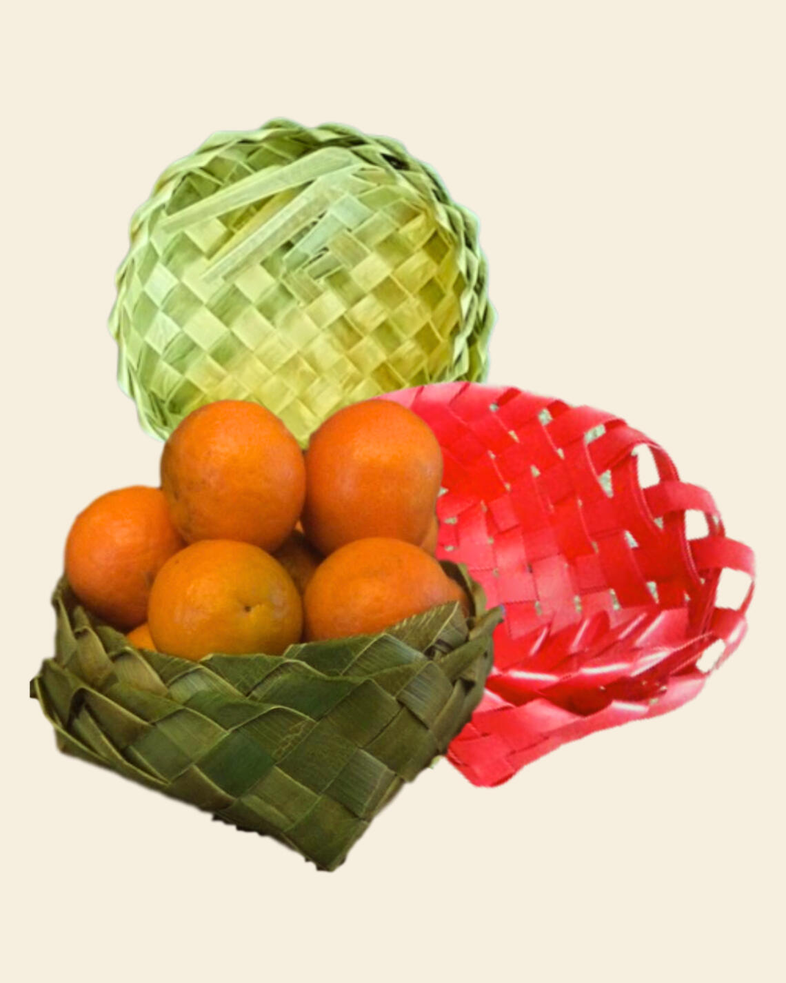 Rourou - traditional food basket